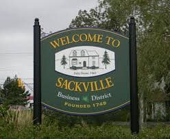 Street of affordable homes in Lower Sackville
