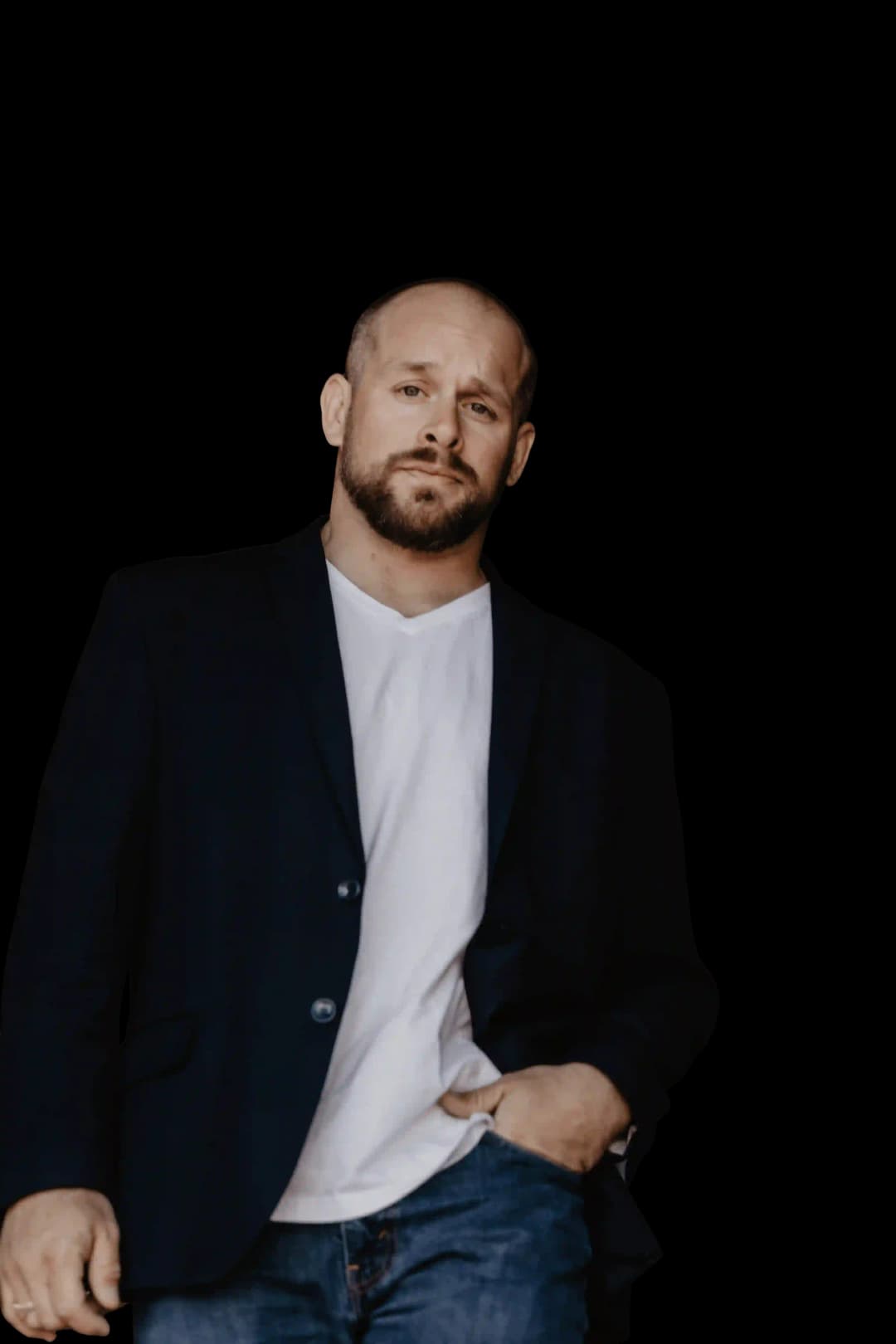 A full body image of Chris Crowell