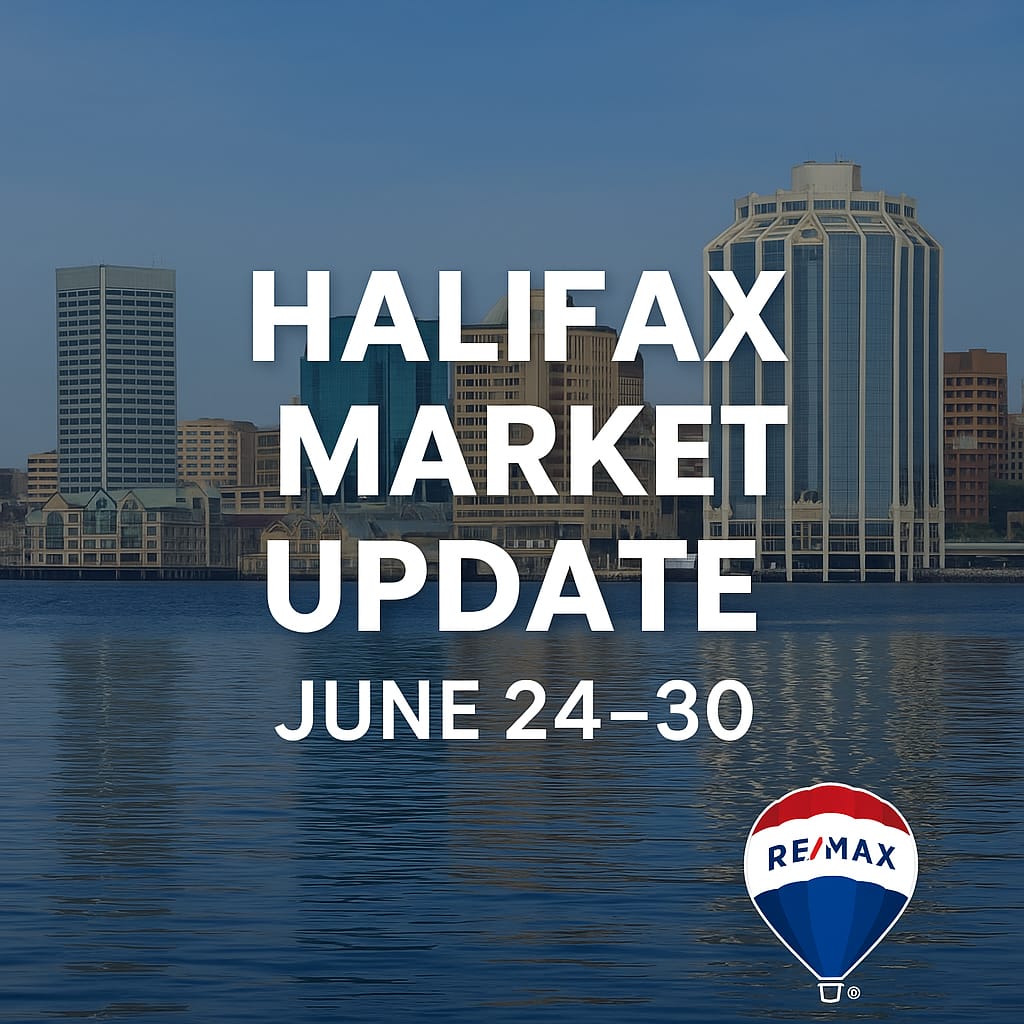 Chart showing Halifax real estate trends June 24–30
